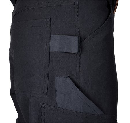 Spodnie robocze Mix&Match, 4 way stretch, czarno-pomarańczowe, rozmiar XXL