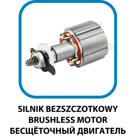 Wkrętarka akumulatorowa bezszczotkowa do płyt g/k Energy+ 18V Li-lon, 0-4400 min-1, uchwyt 1/4",