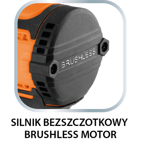 Zakrętarka udarowa bezszczotkowa 18V, 300Nm, hex ¼”, compact, Energy+, bez akumulatora