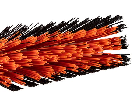 Szczotka ulicowa 60 cm z uchwytem metalowym. Linia profesjonalna