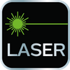 Laser 3D, zielony, walizka, tarcza celownicza, magnetyczny uchwyt, ładowarka