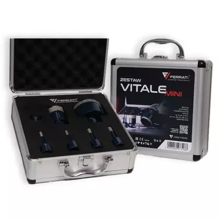 Ferrati Zestaw Otwornic Diamentowych F40190 M14 VITALE MINI