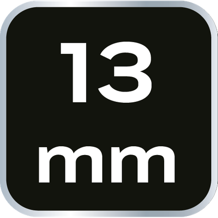 Nasadka sześciokątna długa 1/2", 13 mm