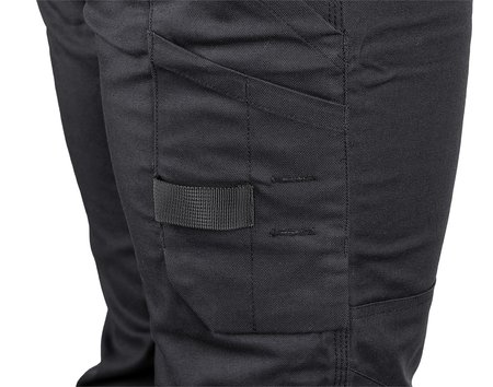 Spodnie robocze Mix&Match, Canvas, czarne, rozmiar XXL