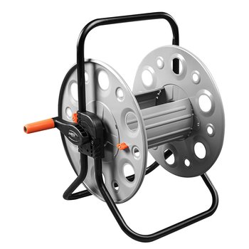 Stojak na wąż ogrodowy, metalowy, do 100 m węża 1/2"