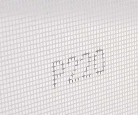 Siatka ścierna biała 115 x 280 mm, P220