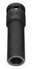 Nasadka udarowa 1/2" długa, 12 x 78mm , Cr-Mo