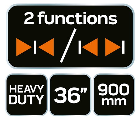 Ścisk automatyczny heavy duty 36"/900