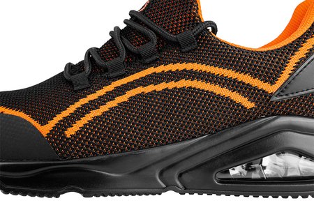 Półbuty robocze S1 SR Neo Air, stalowy podnosek, pomarańczowe, rozmiar 44