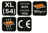 T-shirt COMFORT, rozmiar XL