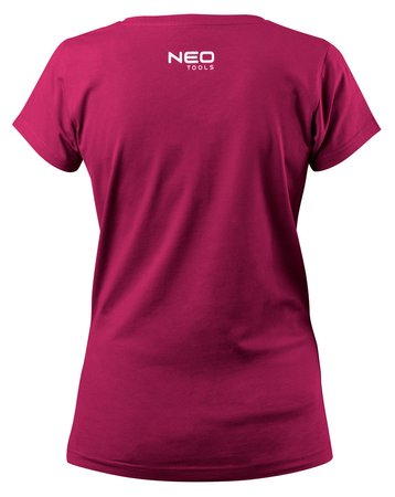 T-shirt damski bordowy, rozmiar XL