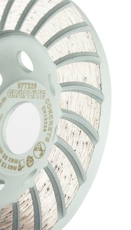 Tarcza diamentowa szlifierska, turbo, 115 x 22.2 mm, na sucho