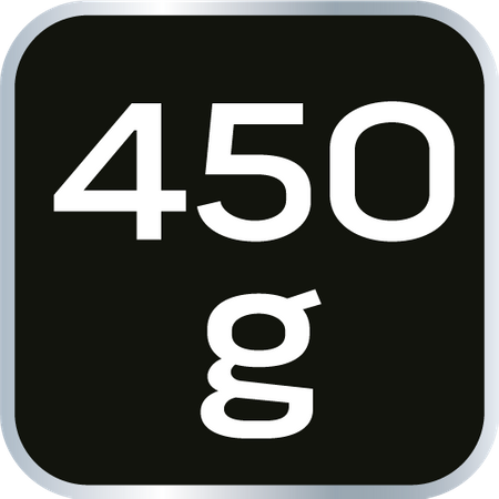 Młotek gumowy 58 mm/450 g, trzonek drewniany