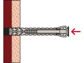 Fischer Kołek Rozporowy SX Plus 6x30 S z Wkrętem (50 szt.) 568206