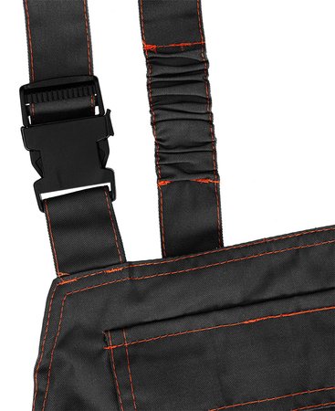 Spodnie robocze na szelkach BASIC, rozmiar L/52