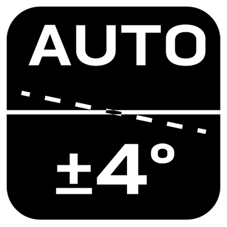 Laser krzyżowy 20 m, z etui i uchwytem magnetycznym, czerwony