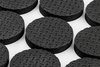 Podkładki z pianki okrągłe samoprzylepne, czarne 28mm, 16 szt.