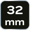 Nasadka sześciokątna długa 1/2", 32 mm