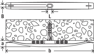 Fischer Uchwyt Kablowy Zbiorczy KB 16 (50szt.) 58136