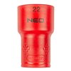 Nasadka sześciokątna 1/2" 22 mm 1000V