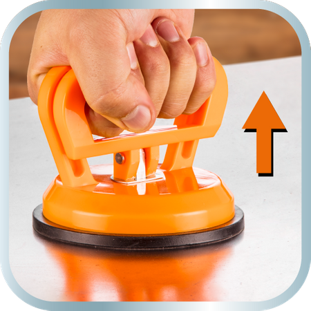 Przyssawka do szyb pojedyncza, 40 kg