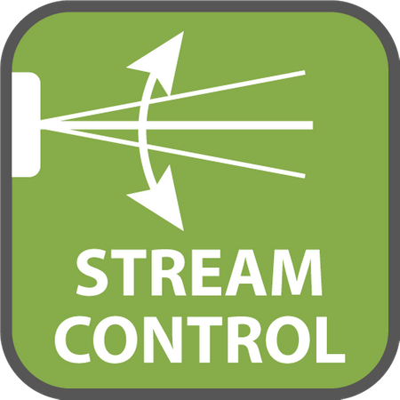 Zraszacz pistoletowy, regulowany strumień