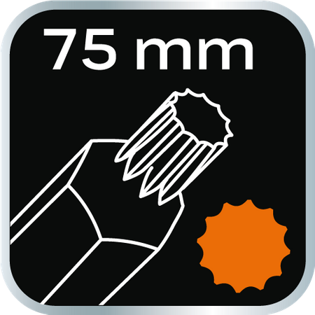 Końcówki wkrętakowe, zestaw 40 szt.