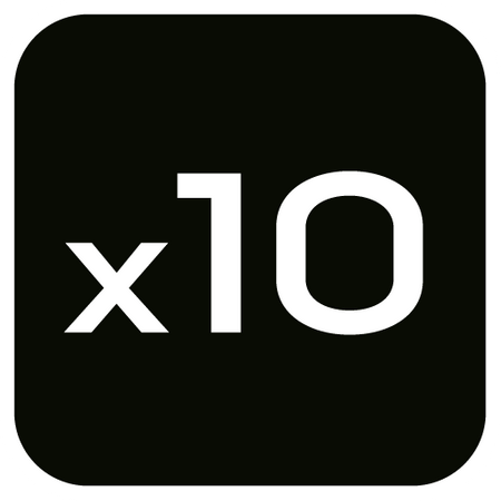 Worki na odpady 60 L, brązowe, 35 mic, 10 szt.