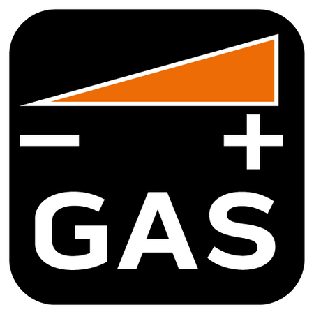 Palnik gazowy z piezo, nakręcany 360st. z regulacją płomienia