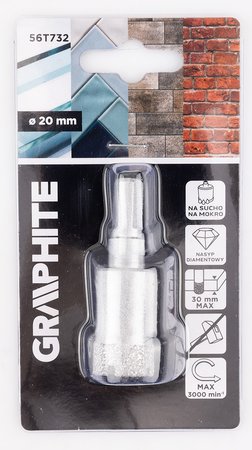 Otwornica diamentowa 20 mm