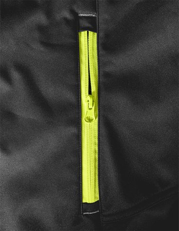 Kurtka Mix&Match Softshell, czarno-żółta, rozmiar XL