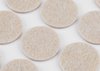 Podkładki filcowe okrągłe samoprzylepne, jasnobrązowe 28 mm, 12 szt.
