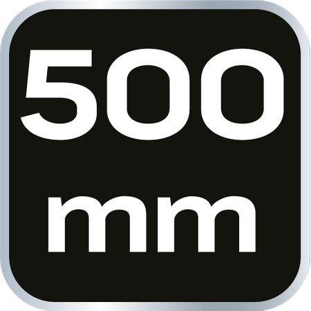 Grzechotka 3/4", 500 mm