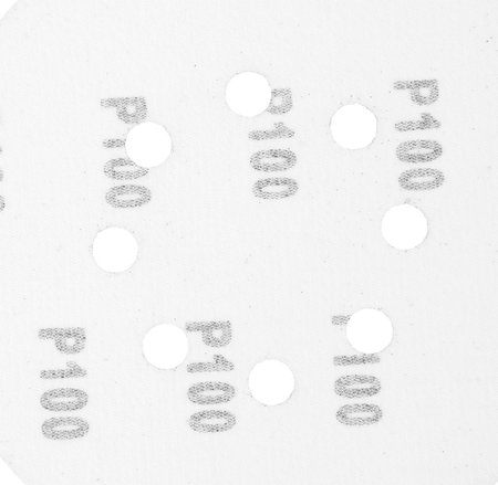 Krążki ścierne 150 mm, K100, 5 szt., z 8 otworami, 65mm