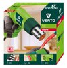Opalarka 1500W, zakres temperatur: I: 300ºC, II: 500ºC