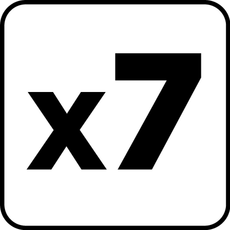 Zestaw wierteł do betonu: 3, 4, 5, 6, 7, 8, 9, 10 mm, zestaw 8 szt.