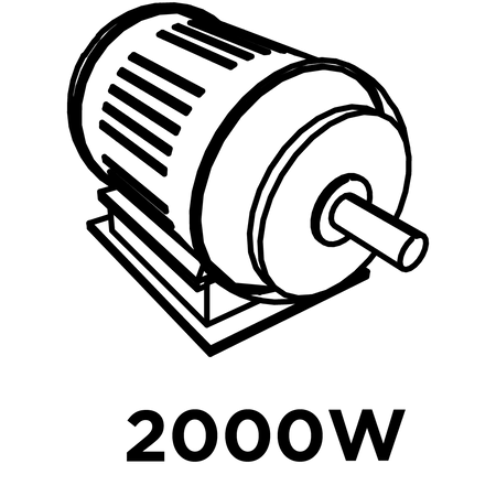Opalarka 2000W, zakres temperatur:I: 50ºC, II: 50-550ºC, III: 50-550ºC,walizka