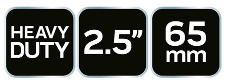 Ścisk sprężynowy heavy duty 2.5"/65