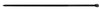 Opaski zaciskowe 4.8 x 370 mm, 75 szt., czarne