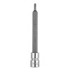 Końcówka TORX TX10 na nasadce 1/4", długa, 87 mm