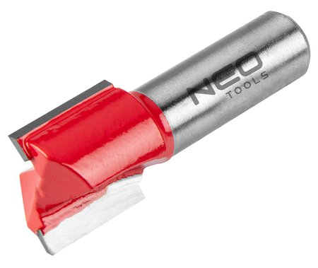 Frez palcowy dwuostrzowy, TCT, 20 x 19 mm, trzpień 12 mm