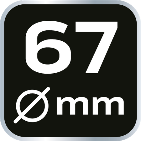 Nasadka do filtra oleju 67 mm, 14 kątna