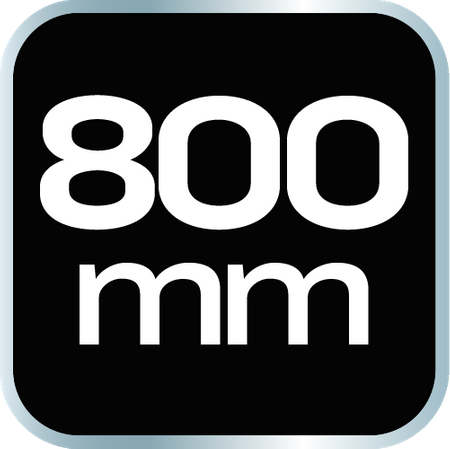 Piła do bloczków z betonu komórkowego 800 mm, 23 zęby z nakładkami widiowymi