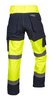 Spodnie robocze ostrzegawcze softshell, żółte, rozmiar XXXL