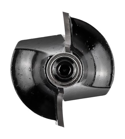 Frez do drewna z łożyskiem, ozdobny, widiowy, 38.1 x 19mm, trzpień 8 mm