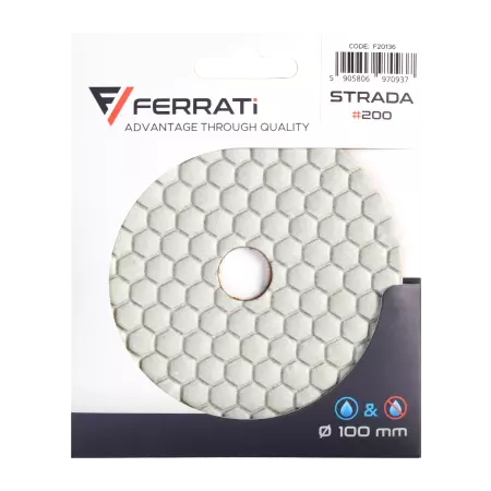 Ferrati Pad Polerski Diamentowy F20136 100mm #200 STRADA