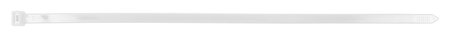 Opaski zaciskowe EXTREME 7.6 × 300 mm, białe, 50 szt.