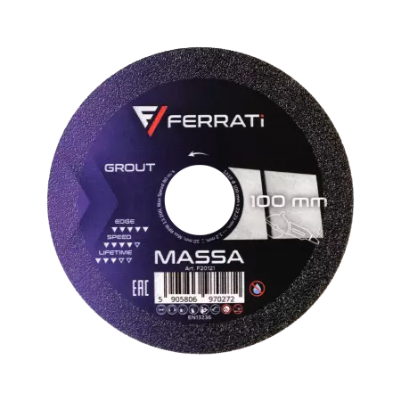 Ferrati MASSA tarcza tnąca z nasypem diamentowym 100mm