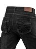 Spodnie robocze 5-kieszeniowe DENIM, czarne, rozmiar XXL