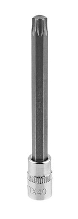 Końcówka TORX TX40 na nasadce 1/4", długa, 87 mm